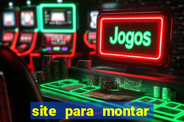 site para montar time de futebol